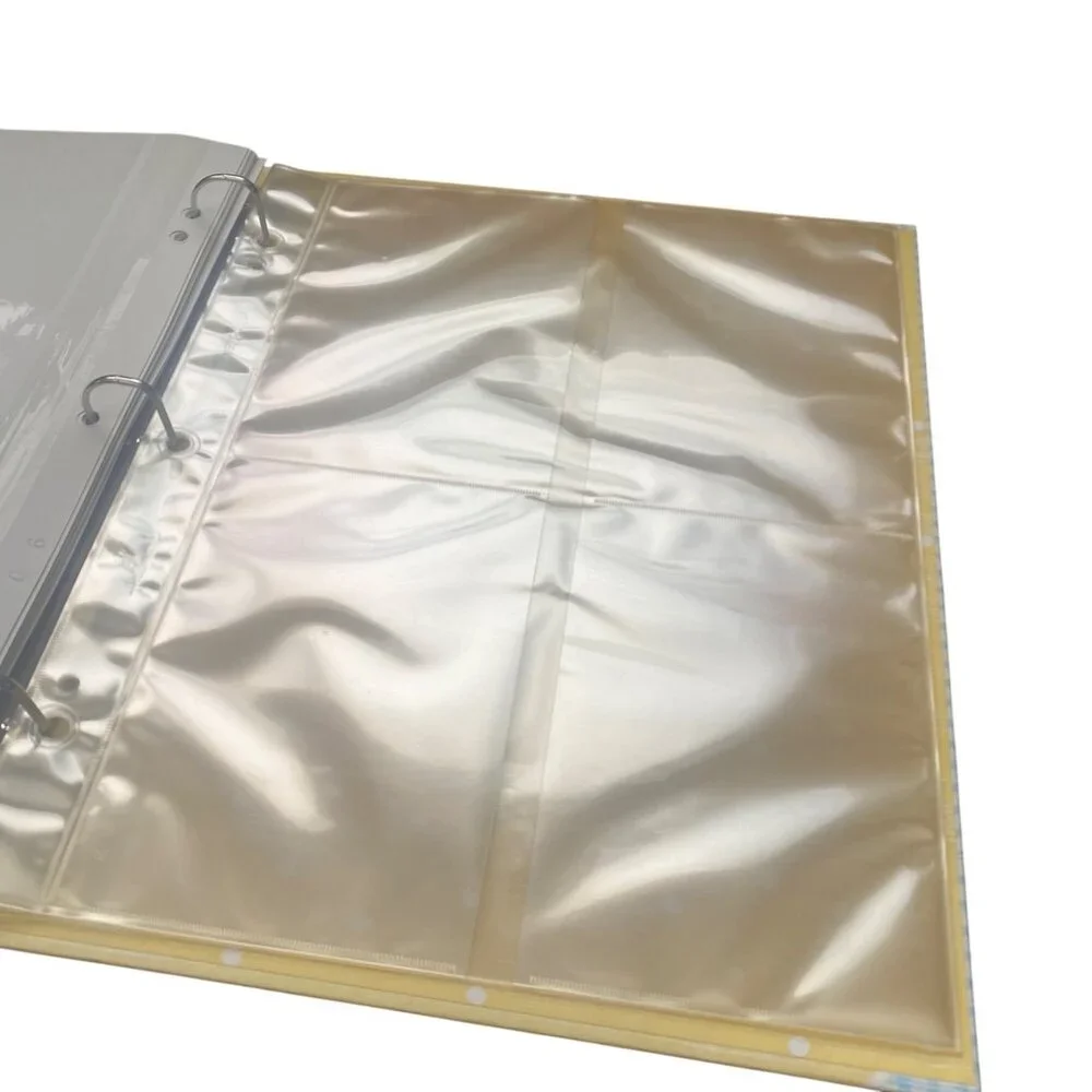 Hallmark‎ Baby Patterns Large Photo Album Self Stick & Protective Sleeve Sheets